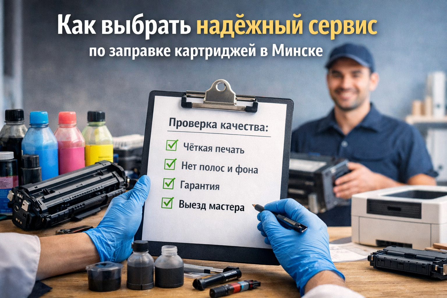 Как выбрать надёжный сервис по заправке картриджей в Минске — советы Zaprawim.by